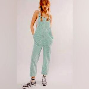 Free People Miners Railroad Striped Intown XS Cotton NEW